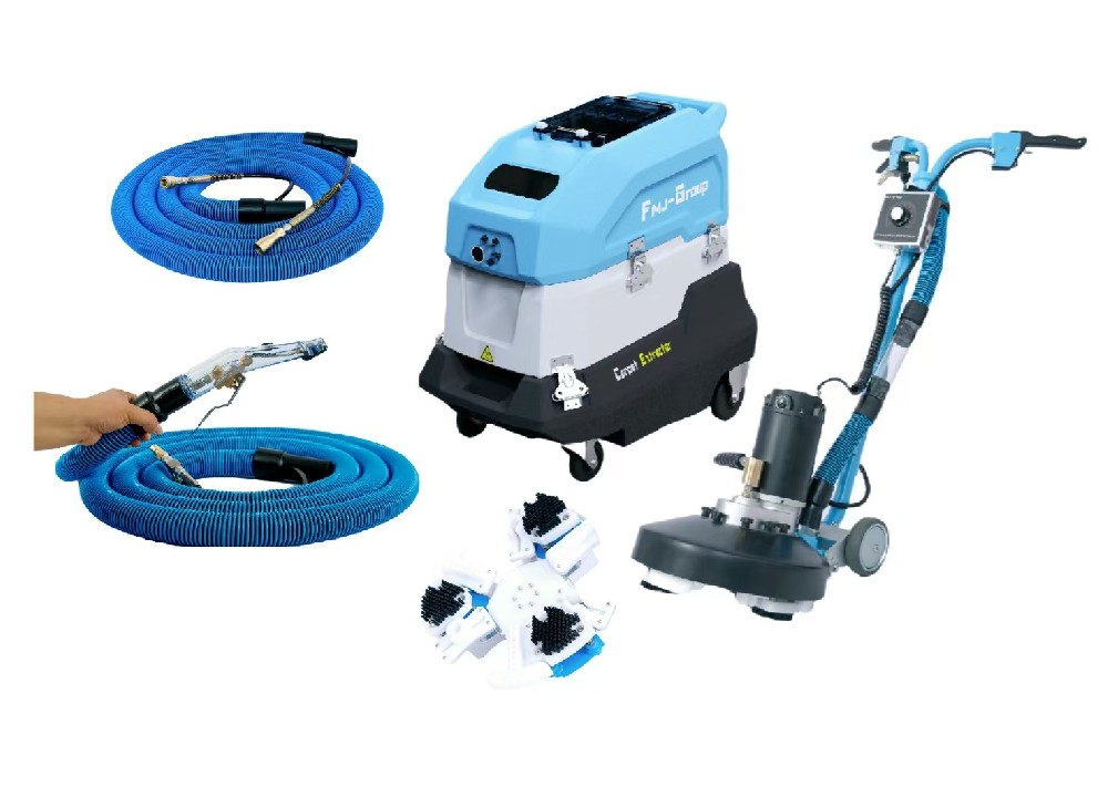 FMJ-V60MPRO 60KPA 500PSI steam carpet extractor package