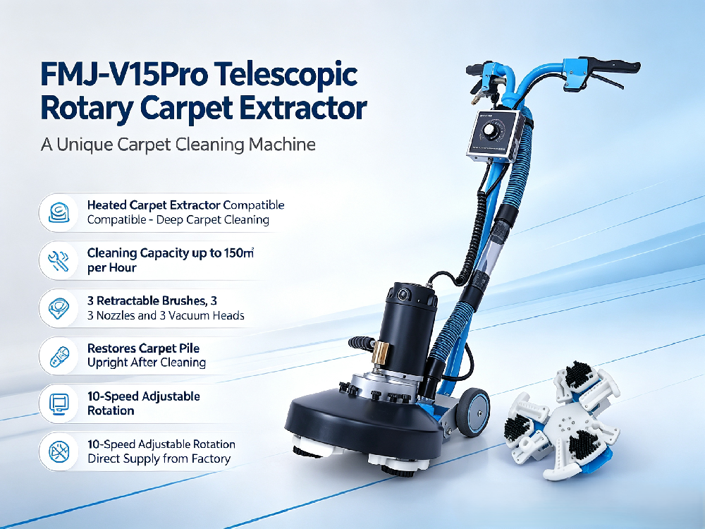 FMJ-Group FMJ-15Pro Rotary Carpet Extractor